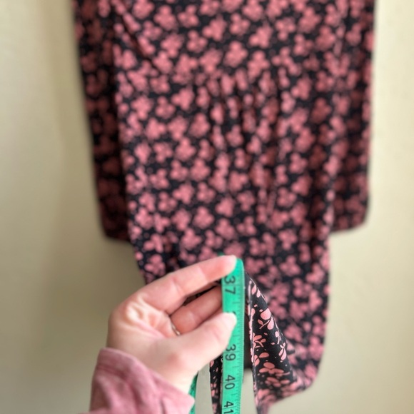 Boden clover print Hattie jersey midi dress size 10P. Comfort casual everyday - Picture 7 of 8